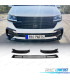 SPOILER LIP VOLKSWAGEN VW TRANSPORTER T6 T6.1 15-24 NERO
