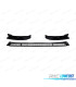 SPOILER LIP VOLKSWAGEN VW TRANSPORTER T6 T6.1 15-24 NERO
