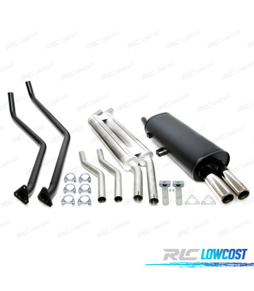 SILENZIATORE DI SCARICO PER BMW E30 82-94 DOPPIA