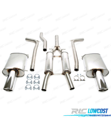 SILENZIATORE DI SCARICO PER AUDI A4 B7 04-07