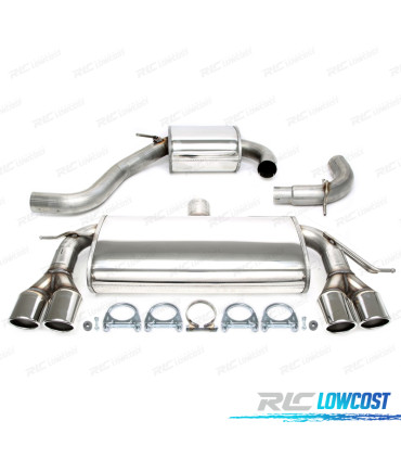 SILENZIATORE DI SCARICO AUDI A3 SPORTBACK 8P 03-08