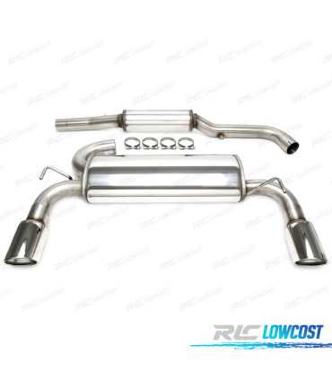 SILENZIATORE DI SCARICO VOLKSWAGEN VW GOLF MK4 97-03