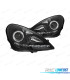 FARI XENON MERCEDES CLASSE SLK R171 04-11 LUCE DIURNA LED FONDO NERO