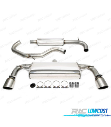 SILENZIATORE DI SCARICO VOLKSWAGEN VW GOLF MK7 GTI 12-17