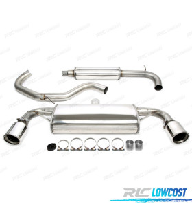 SILENZIATORE DI SCARICO VOLKSWAGEN VW GOLF MK7 GTI 12-17