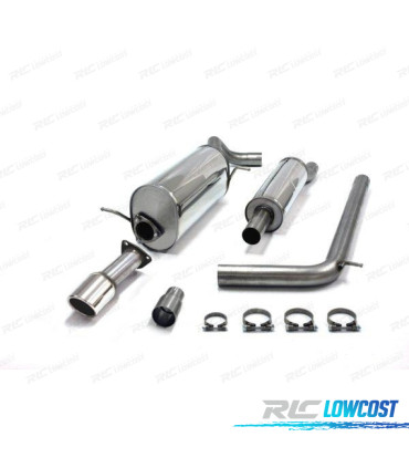 SILENZIATORE DI SCARICO AUDI A1 10-15 SIMPLE