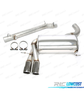 SILENZIATORE DI SCARICO AUDI A3 8P 08-12 DOPPIA