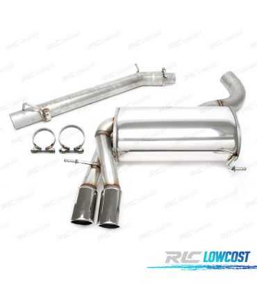 SILENZIATORE DI SCARICO AUDI A3 8P 08-12 DOPPIA