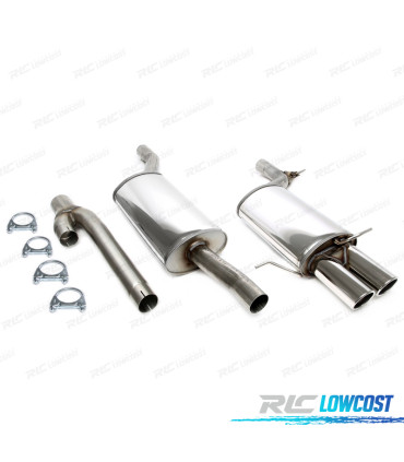 SILENZIATORE DI SCARICO AUDI A4 B5 94-00 DOPPIA