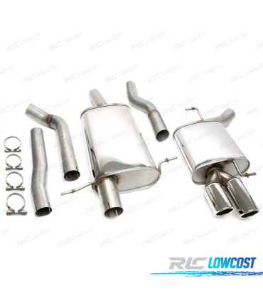 SILENZIATORE DI SCARICO AUDI A4 B8 B8.5 07-15