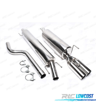SILENZIATORE DI SCARICO OPEL ASTRA G 97-04 DOPPIA
