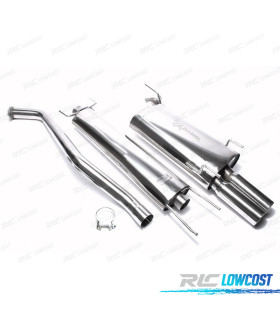SILENZIATORE DI SCARICO OPEL VECTRA B 95-02 DOPPIA