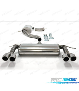 SILENZIATORE DI SCARICO SEAT LEON 1P 04-12 DOPPIA