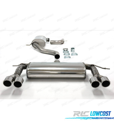 SILENZIATORE DI SCARICO SEAT LEON 1P 04-12 DOPPIA