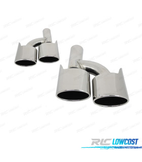 TERMINALI SCARICO MERCEDES CLASSE S W220 98-05 LOOK AMG