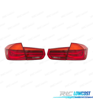 ANALI TUBOLARI BMW F30 11-15 BERLINA TUBO LUCE ROSSO AMBRA
