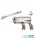 SILENZIATORE DI SCARICO VOLKSWAGEN VW GOLF MK6 08-12 ACCIAIO