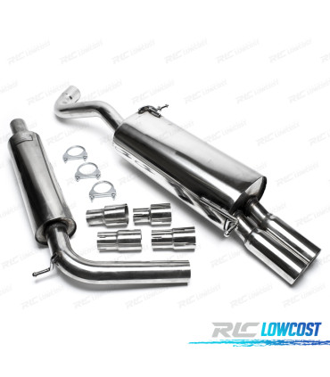 SILENZIATORE DI SCARIC VOLKSWAGEN VW POLO 9N 01-05