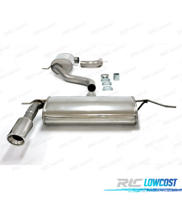 SILENZIATORE DI SCARICO VOLKSWAGEN VW GOLF MK5 MK6 03-12 SINGOLA