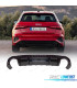 DIFFUSORE PER AUDI A3 21- LOOK RS3 NERO LUCIDO LINEA DI SCARICO