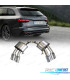 SILENZIATORE DI SCARICO PER AUDI A4 16-22 LOOK S4