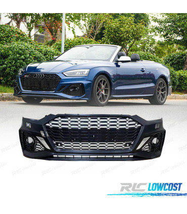 PARAURTI ANTERIORE AUDI A5 17-20 LOOK RS5 PDC SRA
