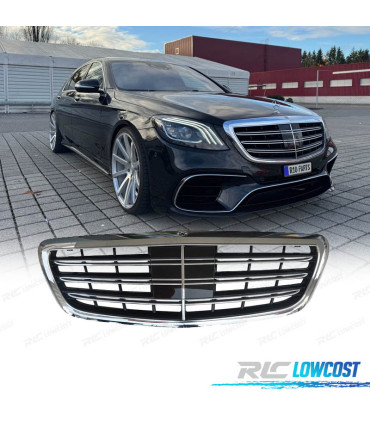 GRIGLIA MERCEDES W222 14-20 CROMATA NIGHT VIEW