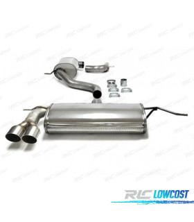 SILENZIATORE DI SCARICO AUDI A3 8P 03-12 ACCIAIO