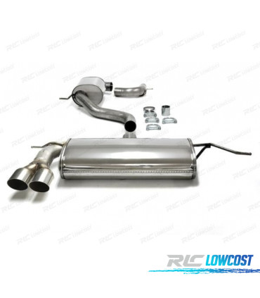 SILENZIATORE DI SCARICO AUDI A3 8P 03-12 ACCIAIO