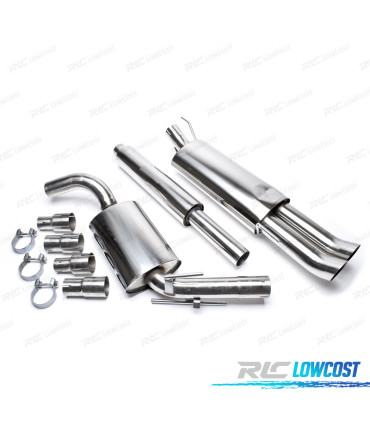 SILENZIATORE DI SCARICO VOLKSWAGEN VW GOLF MK3 91-97 ACCIAIO