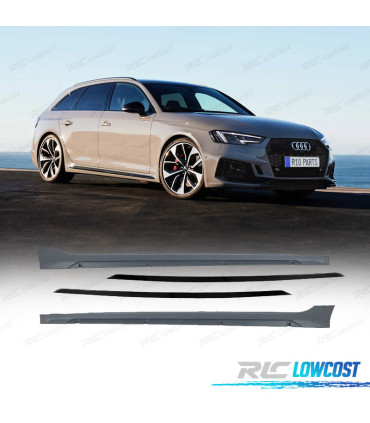 MINIGONNE LATERALI AUDI A4 17-20 LOOK RS4
