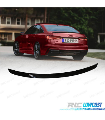 SPOILER AUDI A6 19-24 LOOK RS6 NERO LUCIDO