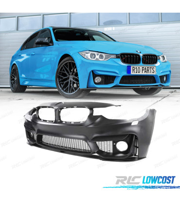 PARAURTI ANTERIORE BMW F30 F31 LOOK M3 + SPOILER LIP