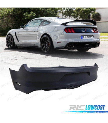 PARAURTI POSTERIORE FORD MUSTANG 15-17 DOPPIA USCITA