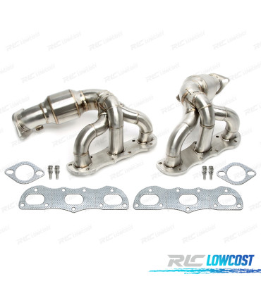 COLLETTORI INOX PORSCHE CAYMAN 981 13-16