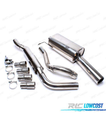 SILENZIATORE DI SCARICO VOLKSWAGEN VW SCIROCCO MK2 82-92