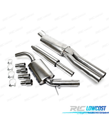 SILENZIATORE DI SCARICO VOLKSWAGEN VW GOLF MK3 91-97 DOPPIA