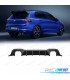 DIFFUSORE VOLKSWAGEN VW GOLF 8 DOPPIA USCITA
