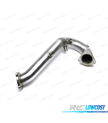 SOPPRESSORE DOWNPIPE AUDI Q5 08-16 ACCIAIO