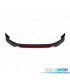 SPOILER LIP ANTERIORE VOLKSWAGEN VW GOLF 7.5 LOOK ABT NERO ROSSO