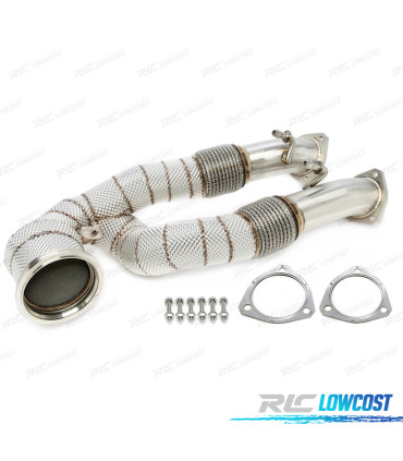 SOPPRESSORE DOWNPIPE AUDI Q3 RS 8U 13-18 ACCIAIO
