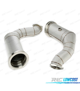 SOPPRESSORE DOWNPIPE AUDI RS Q8 4M 18- CATALIZZATORE SCUDO TERMICO