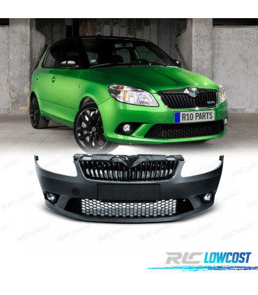 PARAURTI ANTERIORE SKODA FABIA 2 10-14 LOOK RS