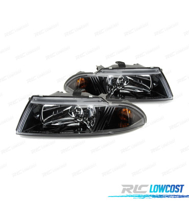 FARI MITSUBISHI CARISMA 99-05 COLORE NERO OPACO