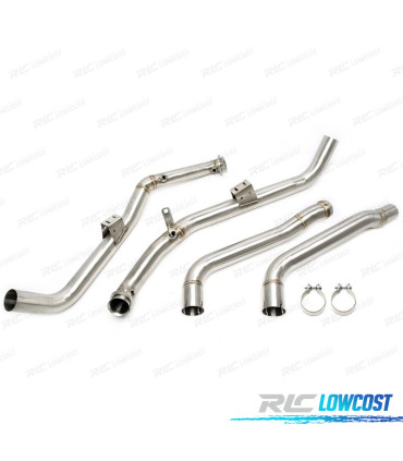SOPPRESSORE DOWNPIPE MERCEDES CLASE E W212 13-16 ACCIAIO
