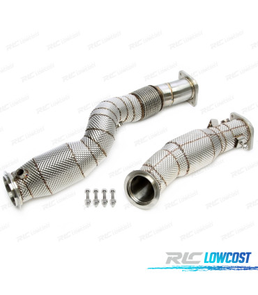 SOPPRESSORE DOWNPIPE BMW M3 G80 20- CATALIZZATORE SCHERMO TERMICO