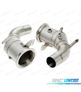 SOPPRESSORE DOWNPIPE PORSCHE 911 992 19- ACCIAIO