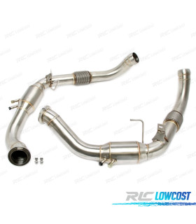 SOPPRESSORE DOWNPIPE PORSCHE PANAMERA 19- ACCIAIO
