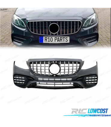PARAURTI ANTERIORE MERCEDES W213 C238 16-18 LOOK E63 AMG PDC