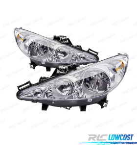 FARI CON LENTE PEUGEOT 207 06-